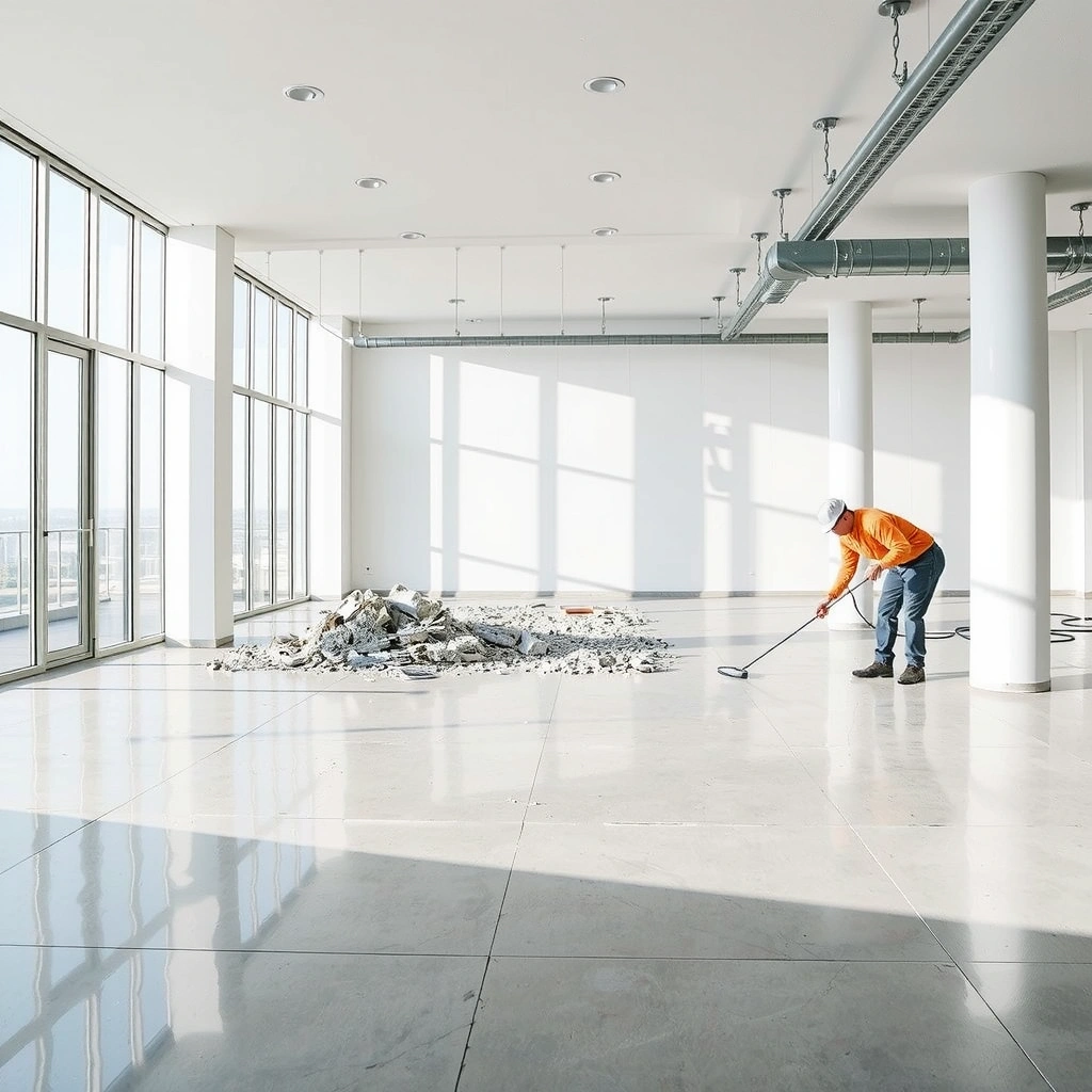 Post-construction cleanup and debris removal in Cebu construction sites